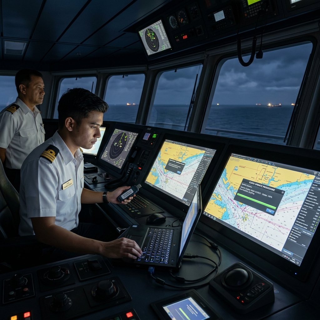 Navigational Charts update procedures