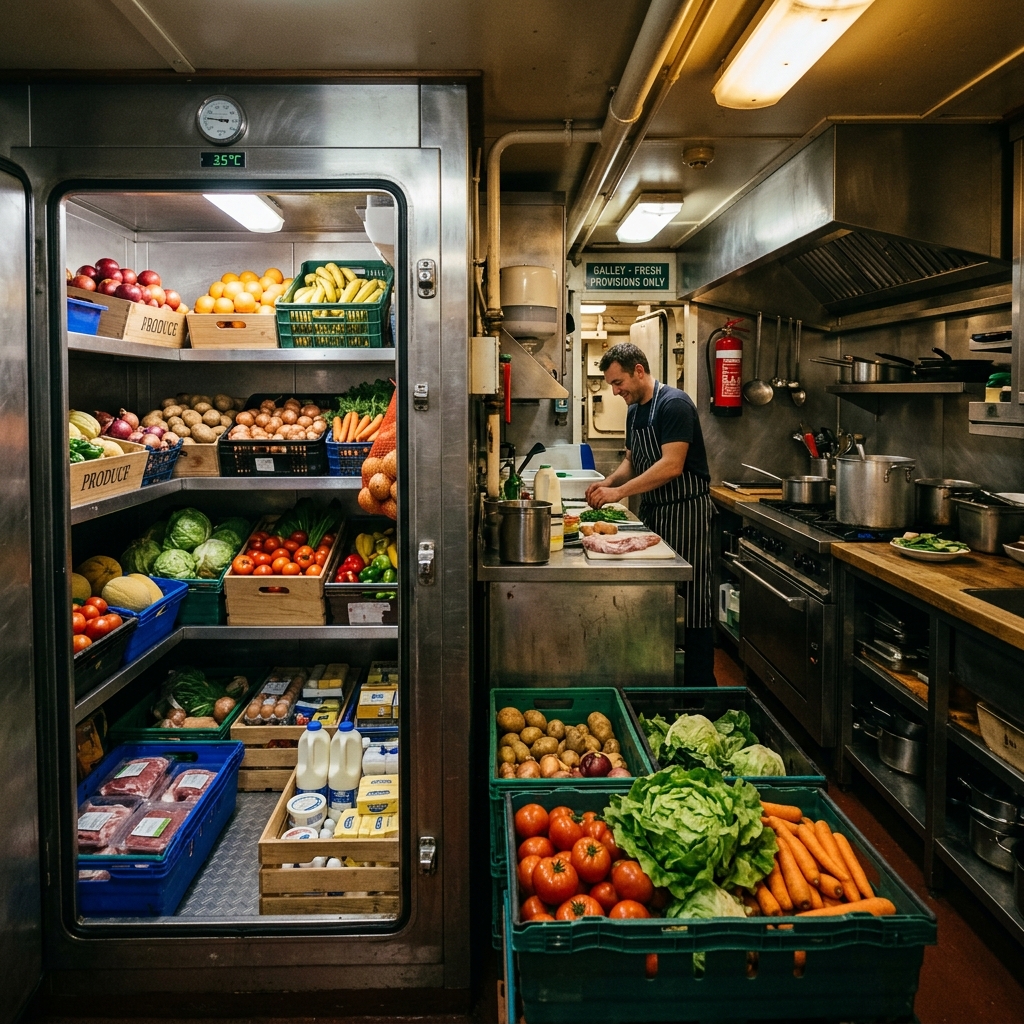 Cold Chain Logistics for Marine Provisions